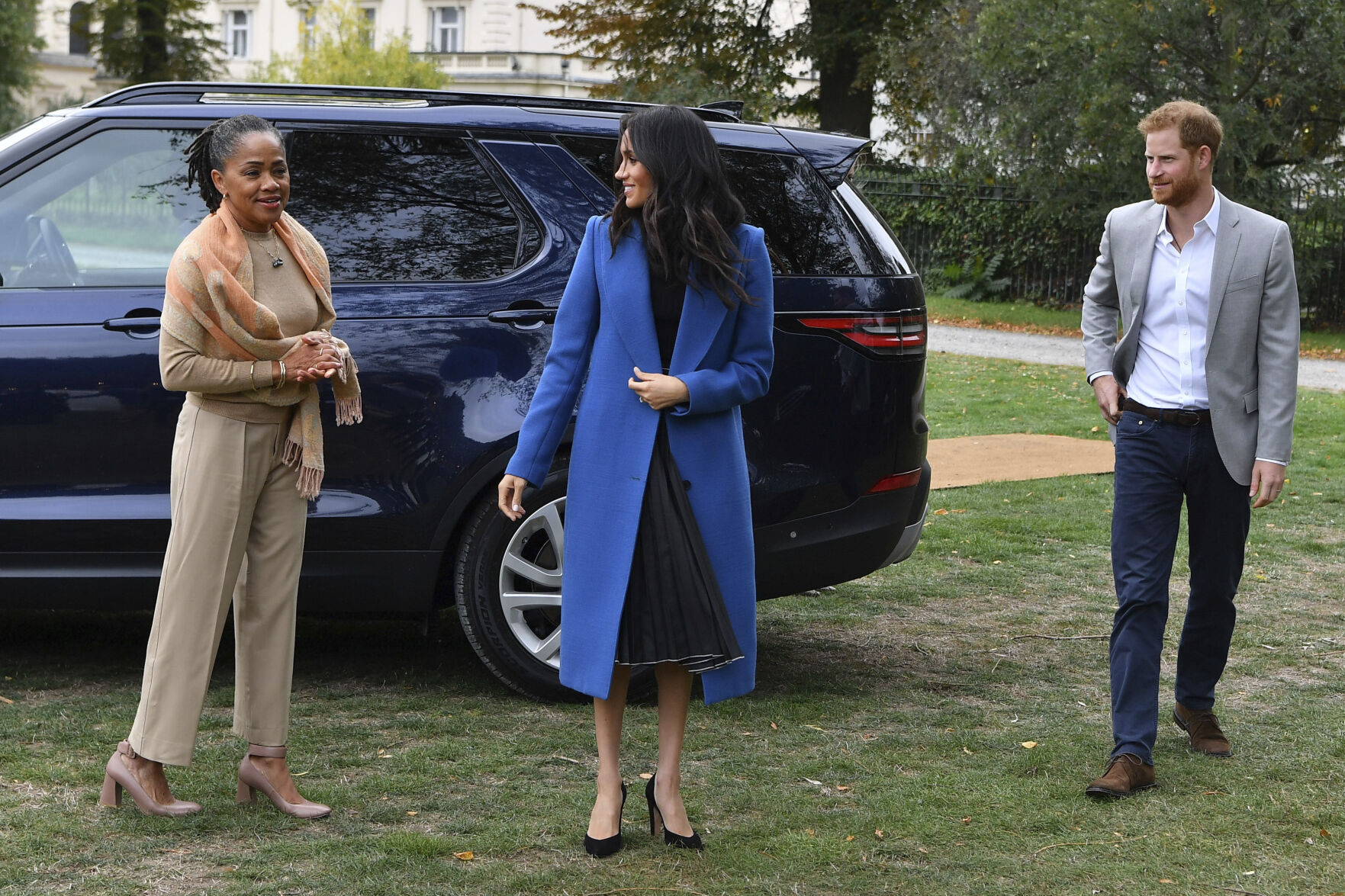 Britain Royals Markle and Mom